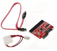 KALEA-INFORMATIQUE Reversible SATA IDE adapter for hard drives and drives, bi-directional, two-way conversion from standard to standard.