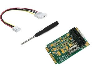 KALEA-INFORMATIQUE Riser Compact PCIe to miniPCIe adapter for mounting a PCIe card on a laptop with a mini PCIe port
