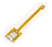KALEA-INFORMATIQUE Riser SIM to microSIM adapter, 15cm long. With ultra-thin 0.1mm ribbon.