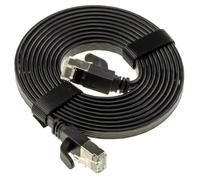 KALEA-INFORMATIQUE RJ45 Cat7 10Gbps 600MHz FTP 32AWG Network Cable - 2m | Bandwidth 600MHz, 10G throughput, FTP type pair shielding, 32AWG pure copper conductors, thickness 2mm, width 8mm