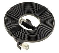 KALEA-INFORMATIQUE RJ45 Cat7 10Gbps 600MHz FTP 32AWG Network Cable - 3m | Bandwidth 600MHz, 10G throughput, FTP type pair shielding, 32AWG pure copper conductors, thickness 2mm, width 8mm