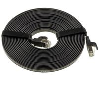 KALEA-INFORMATIQUE RJ45 Cat7 10Gbps 600MHz FTP 32AWG Network Cable 5m | Bandwidth 600MHz, 10G throughput, FTP type pair shielding, 32AWG pure copper conductors, thickness 2mm, width 8mm