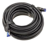 KALEA-INFORMATIQUE RJ45 Cat8 40Gbps 2000MHz S/FTP 26AWG Network Cable - 20m | Bandwidth 2000MHz, 40G throughput, dual overall and pairwise shielding of S/FTP type, 26AWG pure copper conductors