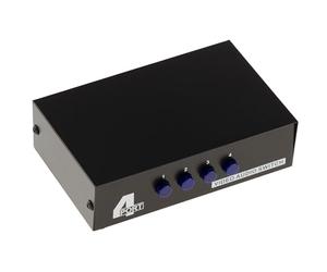 KALEA-INFORMATIQUE switch-type audio video splitter box for routing 1 input to 4 outputs or 4 inputs to 1 output