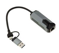KALEA-INFORMATIQUE USB 3 3.1/3.2A Type-C to RJ45 LAN 5G Adapter RTL8157