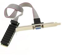 KALEA-INFORMATIQUE VGA DB15 Type 2D Graphics Card on M2 M Key Port with Aspeed AST2400 Chipset Full HD 1920x1080