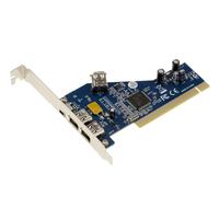 KALEAINFORMATIQUE PCI to FireWire 400 IEEE1394a 3Port Controller Card with TI...