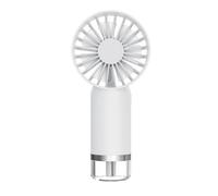 KaleidoBazar 2 in 1 Handheld Misting Fan, Rechargeable Battery Operated, Portable 3 Speeds & 40ml Personal Face Humidifier & Moisturize Spray Fan With Patent for Travel Camping Outdoor (White)