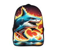 KaleidoKit Shark Backpack for School Bags Kids School Bag,bags for Kids Bookbag for Elementary,Children's Backpacks 40x28x16cm