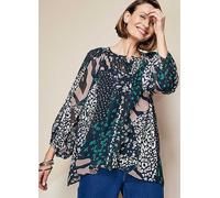 Kaleidoscope Animal Print Blouse Multi