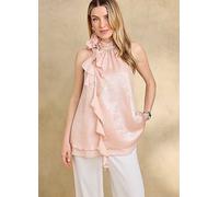 Kaleidoscope Blush Corsage Blouse Blush