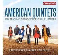 Kaleidoscope Chamber – American Quintets: Amy Beach, Florence Price, Samuel Barber – CD – NAXOS