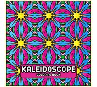 Kaleidoscope Coloring Book: Complex Geometric Shapes Patterns for Relaxation and Stress Reduction