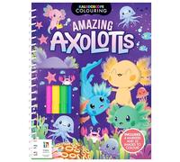 Kaleidoscope Colouring Amazing Axolotls