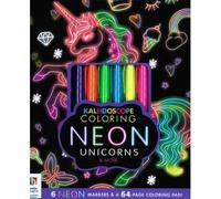 Kaleidoscope Colouring Kit Neon Unicorn World