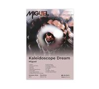 Kaleidoscope Dream Singer Miguel Album Cover Poster Canvas Poster Wall Art Decor Print Picture Paintings for Living Room Bedroom Decoration 08x12inch(20x30cm)