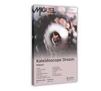 Kaleidoscope Dream Singer Miguel Album Cover Poster Canvas Poster Wall Art Decor Print Picture Paintings for Living Room Bedroom Decoration 08x12inch(20x30cm)