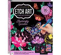 Kaleidoscope Etch Art Creations: Butterfly Garden (Kaleidoscope Creations)