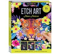 Kaleidoscope Etch Art Creations Neon Nature