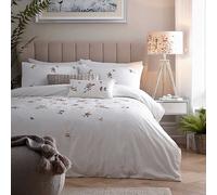 Kaleidoscope Farah Embroidered Duvet Cover Set Multi