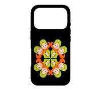 Kaleidoscope Girl Faces Retro Psychedelic Design Case for iPhone 17 Pro