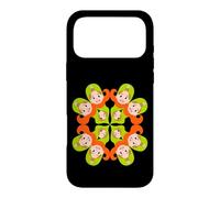 Kaleidoscope Girl Faces Retro Psychedelic Design Case for iPhone 17 Pro Max