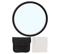 Kaleidoscope Glass Prism,77mm Photographic Prism Lens,Six Sided Effect Camera Filter Lens Split Repeating Image Camera SLR Lens Photography Accessory