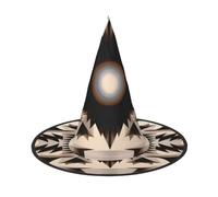 kaleidoscope Halloween Witches Hats Witch Headbands Wizard Hat Costume Accessories Cosplay for Party Masquerade Foldable 1