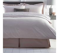Kaleidoscope Hotel Collection 400 Thread Count Soft and Silky Box Pleat Valance White