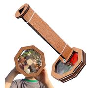 Kaleidoscope Kit - Educational Wooden Kaleidoscope Making Kit, Kids Handmade Craft Set, Creativity and Stem Learning, Long-Lasting Design, Skill Development | Entertainment School Home Classroom