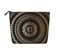 Kaleidoscope Mandala Waterproof Large Capacity with Zipper Travel Business Trip Home Multifunctional Makeup Bag Storage Bag Coin Purse
