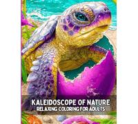 Kaleidoscope of Nature Relaxing Coloring for Adults
