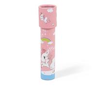 Kaleidoscope Pink or Purple Unicorn Rainbow Design Optical Toy, Rotating Cylinder with Magical Pattern, Kids Educational Sensory Toy, For Ages 3+