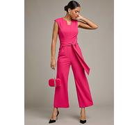 Kaleidoscope Pink Tailored Cropped Jumpsuit Pink