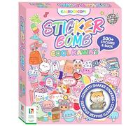 Hinkler | Cool Kawaii Kaleidoscope Sticker Bomb Kit | Ages 6 to 12 Years | Sticker Activity Kit for Kids | Children's Sticker Set