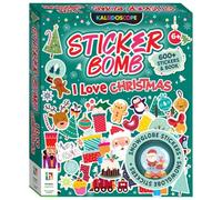 Kaleidoscope Sticker Bomb I Love Christmas!