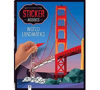 Kaleidoscope Sticker Mosaics: World Landmarks (Kaleidoscope Colour By Stickers)