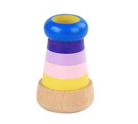 Kaleidoscope Toy - 4Pcs Wooden Kaleidoscopes | Rotating Wooden Kaleidoscope | Visual Learning Fun For Children Boys Girls | Classic Optical Toy-Design For Playroom Classroom Home Travel Birthday