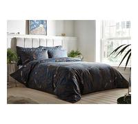 Kaleidoscope Waverly Bird Jacquard Navy Duvet Cover & Standard Pillowcase Set Navy