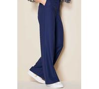 Kaleidoscope Wide Leg Trousers Navy