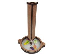 Kaleidoscopes For Kids - 21x11cm DIY Wooden Optical Toy, 3D Lens Rotating Cylinder | Nature Lover Science Kit For Outdoor Play Learning Birthday Festival Gift For Boys Girls Age 3+