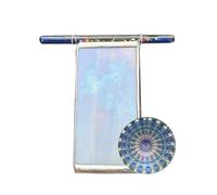 Kaleidoscopes, Vibrant Metal Craftsmanship, 1piece, Mini Aurascope, Colorful Sunlight Shadow Art Piece, Sunlight Activated Brilliance, For Adults Men Women Boys Girls Kids