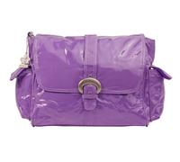 Kalencom Laminated Buckle Bag, Grape Corduroy