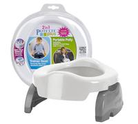 Kalencom Potette Plus 2-in-1 Travel Potty Trainer Seat White/Gray
