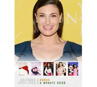 Kalendar 2024 - 2025: Promi- und Unterhaltungs Kalender mit Idina Menzel, umweltfreundlich, Jan 2024 bis Jun 2026, 30 Monate, 17" x 11" geöffnet, ... Papier, tolles Geschenk für geliebte Fans,