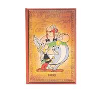 Kalendarz Paperblanks 2025 Asterix & Obelix Mini tygodniowy HOR: tydzień na dwóch stronach, zamykany na gumkę, Papier 100 GSM