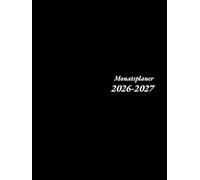 Kalender 2026-2027: 2 jahres planer 24 Monate | Taschenkalender Monatsplaner 1 Monat auf 2 Seiten - Format a4