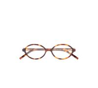 Kaleos DOTTIE oval-shaped glasses - Brown 51