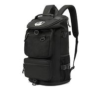 Kalesi Gym Duffle Bag Backpack 4-Way Waterproof with Shoes Compartment for Travel Sports Hiking Laptop, black, XL, duffel backpacks