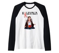 KALEVALA Finnish Mythology - Kullervo's Sister Raglan Baseball Tee